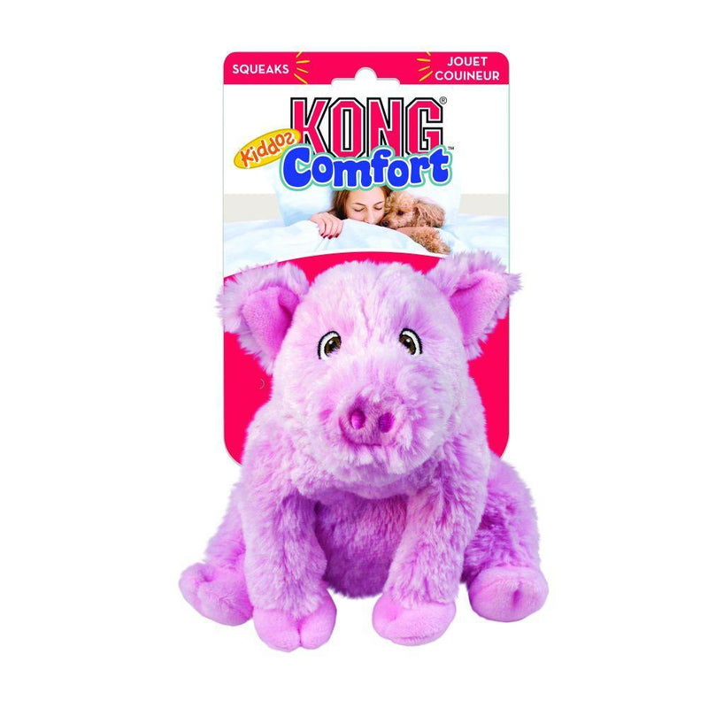 KONG Comfort Kiddos Pig Plush Dog Toy