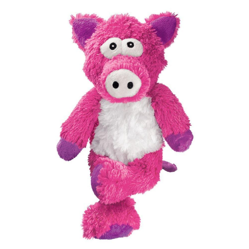 KONG Cross Knots Pig Plush Dog Toy