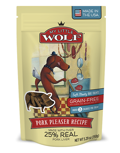 My Little Wolf Grain Free Pork Pleaser Recipe Dog Treats