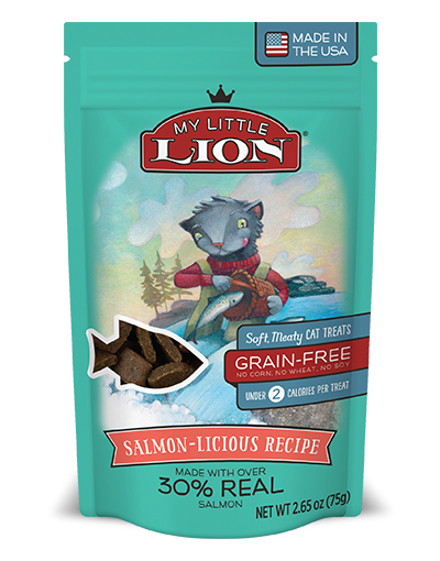 My Little Lion Grain Free Salmon-Licious Recipe Cat Treats