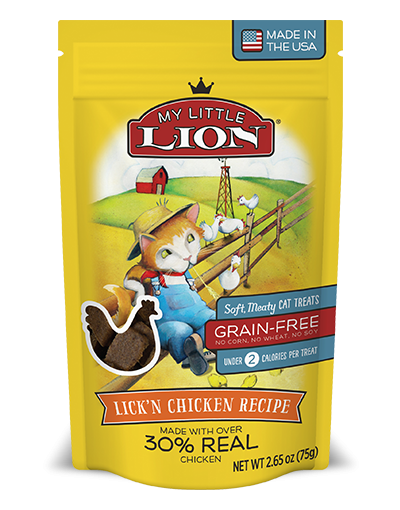 My Little Lion Grain Free Lick'n Chicken Recipe Cat Treats