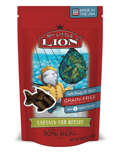 My Little Lion Grain Free Captain Cod Recipe Cat Treats