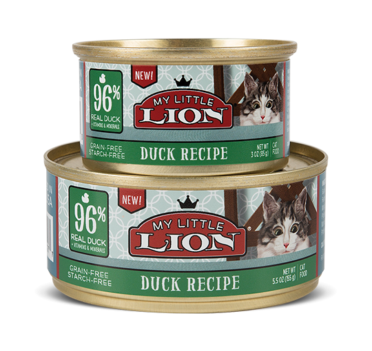 My Little Lion Grain Free 96% Duck Recipe Canned Cat Food