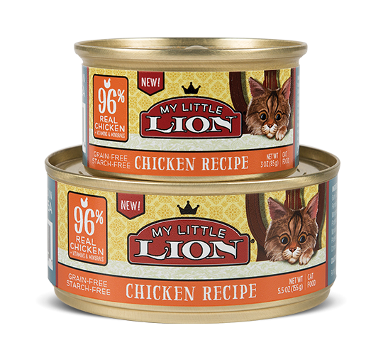 My Little Lion Grain Free 96% Chicken Recipe Canned Cat Food