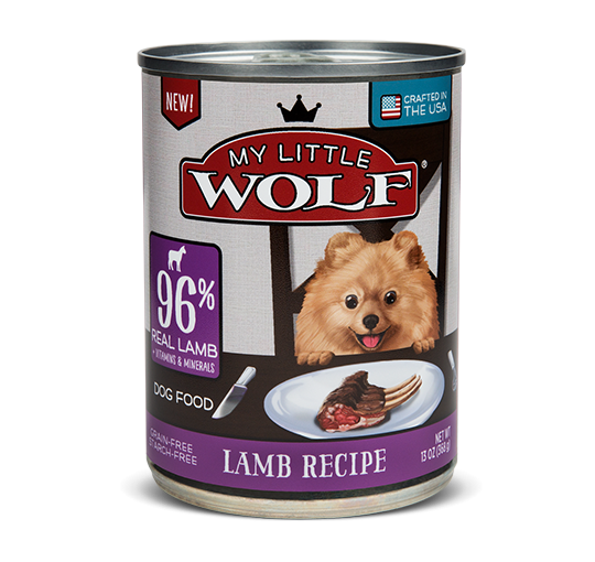 My Little Wolf Grain Free 96% Lamb Recipe Canned Dog Food