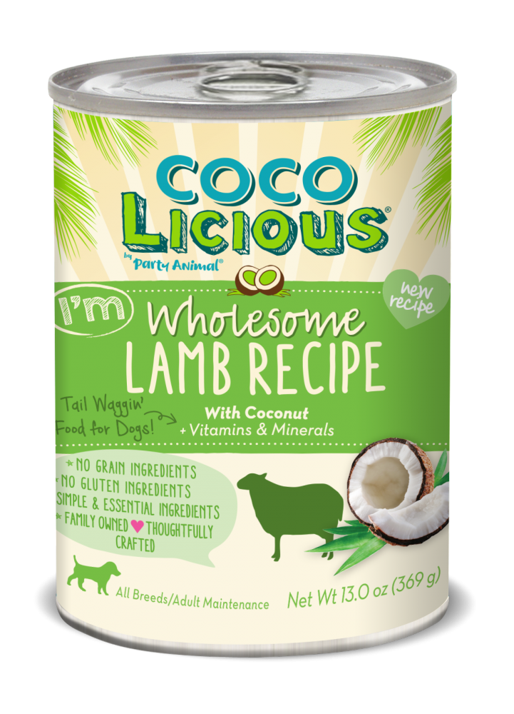 Party Animal Cocolicious Grain Free I'm Wholesome Lamb Recipe Canned Dog Food