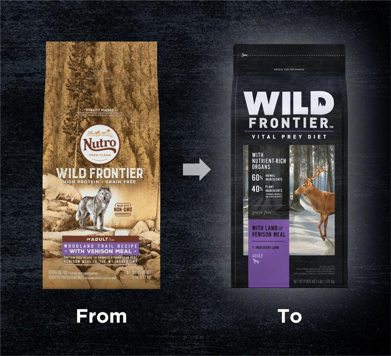 Wild Frontier Vital Prey Grain Free Adult Lamb and Venison Dry Dog Food