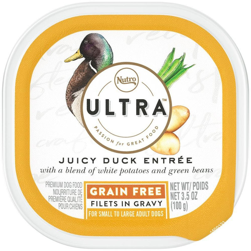 Nutro Ultra Grain Free Juicy Duck Entree Filets in Gravy Wet Dog Food