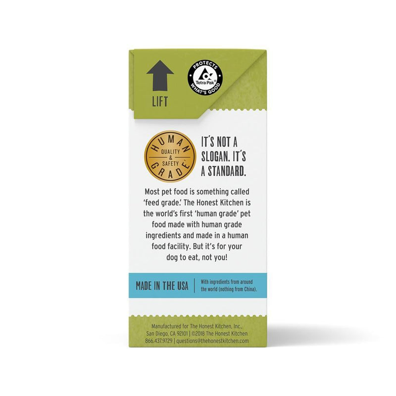The Honest Kitchen Pour Overs Grain Free Lamb & Beef Stew with Spinach, Kale, & Broccoli Food Topper for Dogs