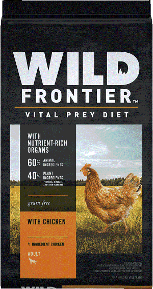 Wild Frontier Vital Prey Grain Free Chicken Recipe Dry Dog Food