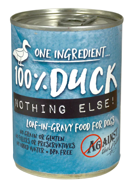 Against the Grain Nothing Else Grain Free One Ingredient 100% Duck Canned Dog Food