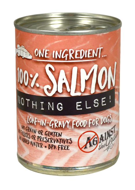 Against the Grain Nothing Else Grain Free One Ingredient 100% Salmon Canned Dog Food