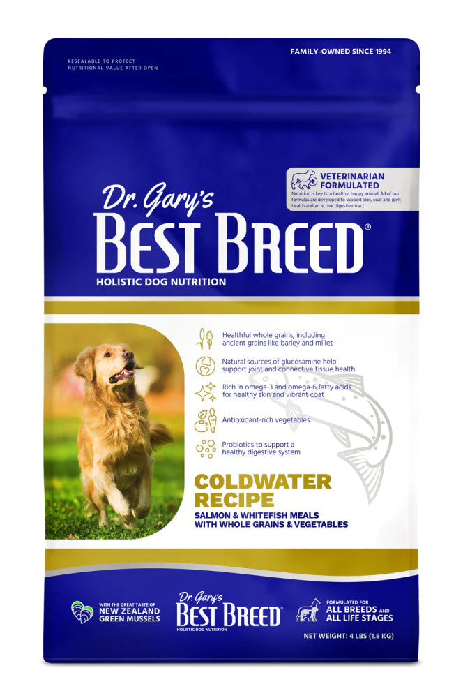Dr. Gary's Best Breed Holistic Coldwater Recipe Dry Dog Food