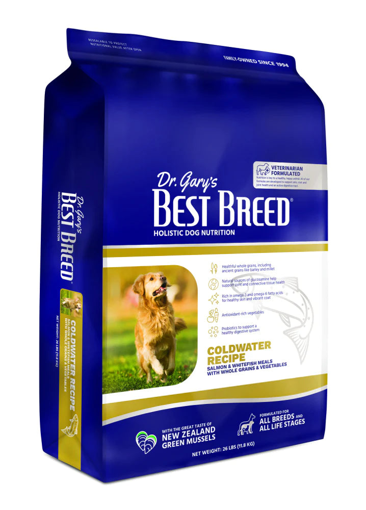 Dr. Gary's Best Breed Holistic Coldwater Recipe Dry Dog Food