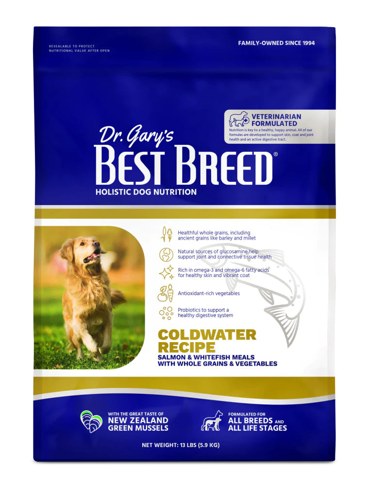 Dr. Gary's Best Breed Holistic Coldwater Recipe Dry Dog Food