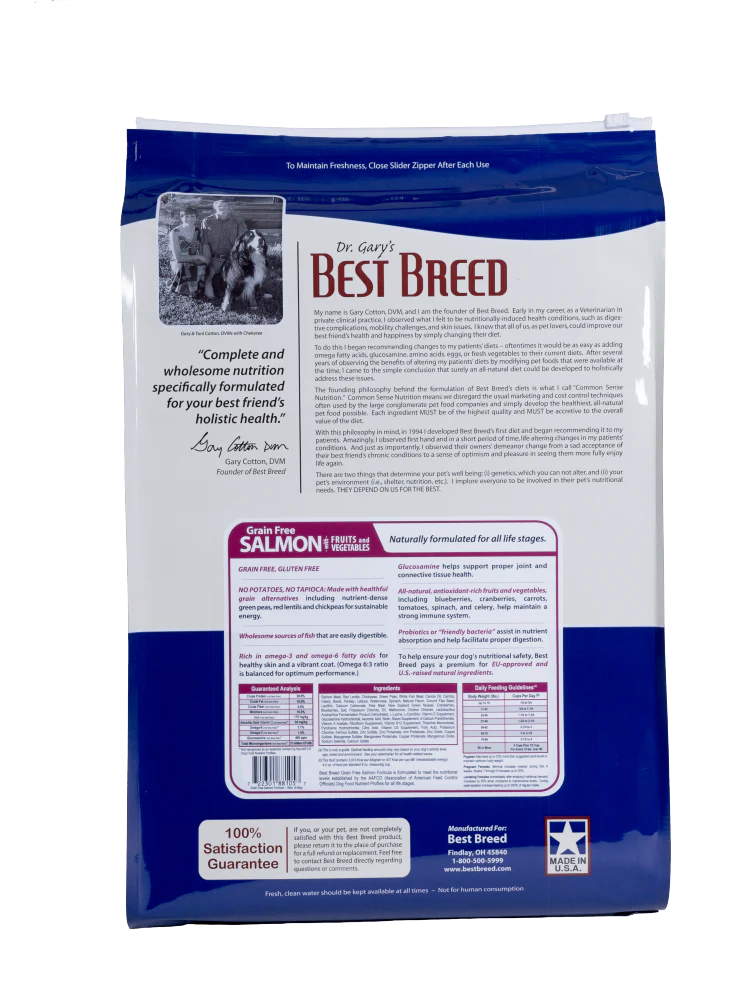 Dr. Gary's Best Breed Grain Free Ocean's Recipe Dry Dog Food