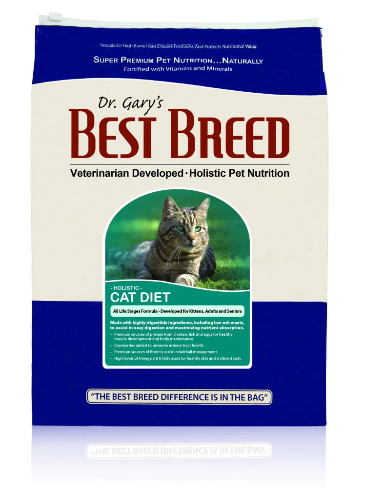 Dr. Gary's Best Breed  All Life Stages Dry Cat Food