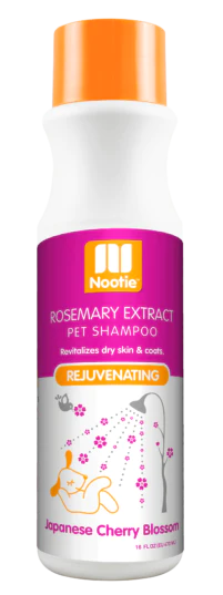 Nootie Rosemary Extract Rejuvenating Japanese Cherry Blossom Shampoo for Dogs