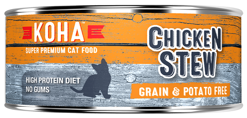 KOHA Grain & Potato Free Chicken Stew Canned Cat Food