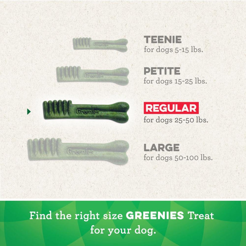 Greenies Aging Care Regular Size Dental Care Dog Treats
