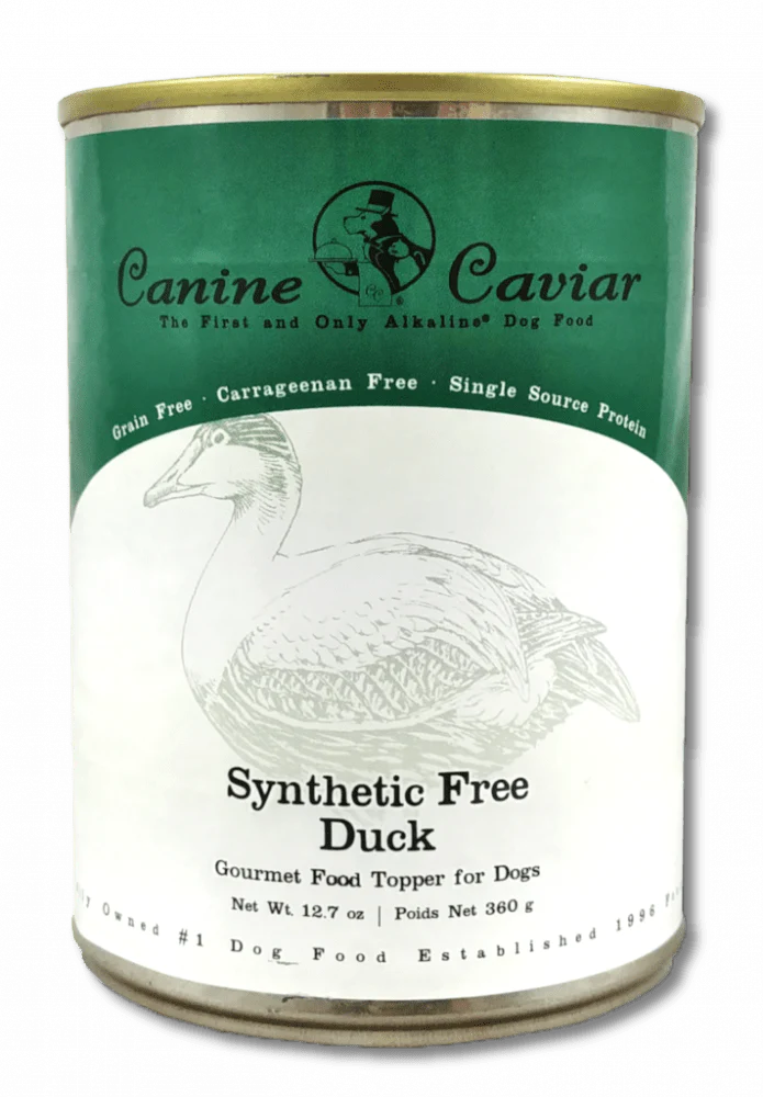 Canine Caviar Grain Free Synthetic Free Duck Recipe Canned Dog Food