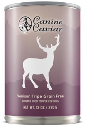 Canine Caviar Grain Free Venison Tripe Recipe Supplemental Canned Dog Food