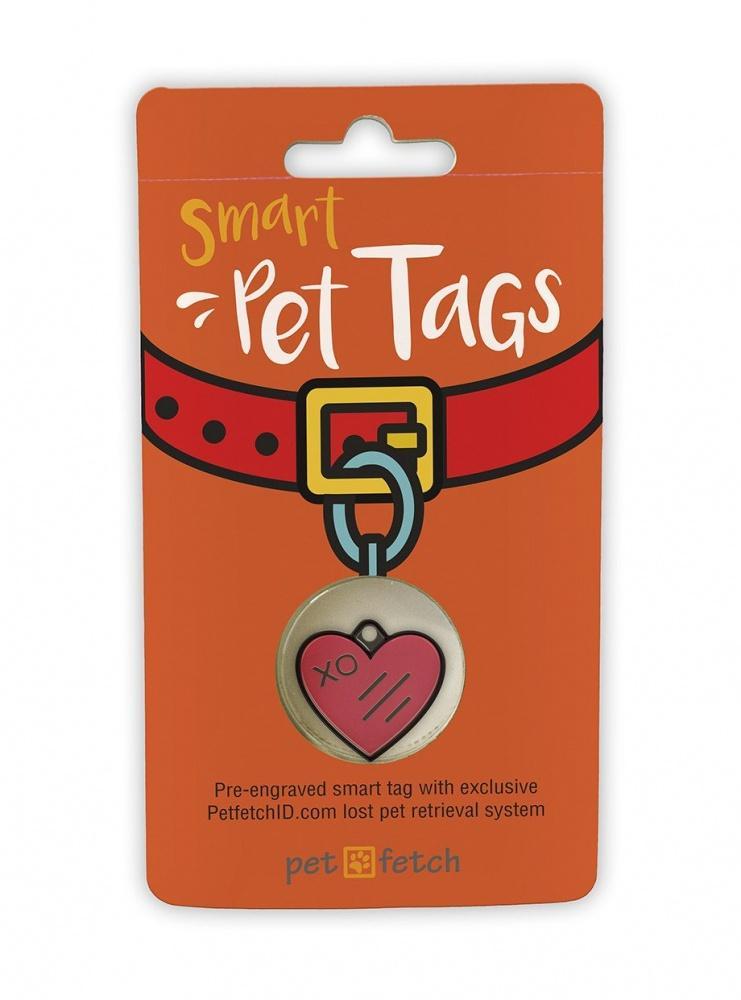 Pet Fetch Heart Emoji Smart Pet Tag