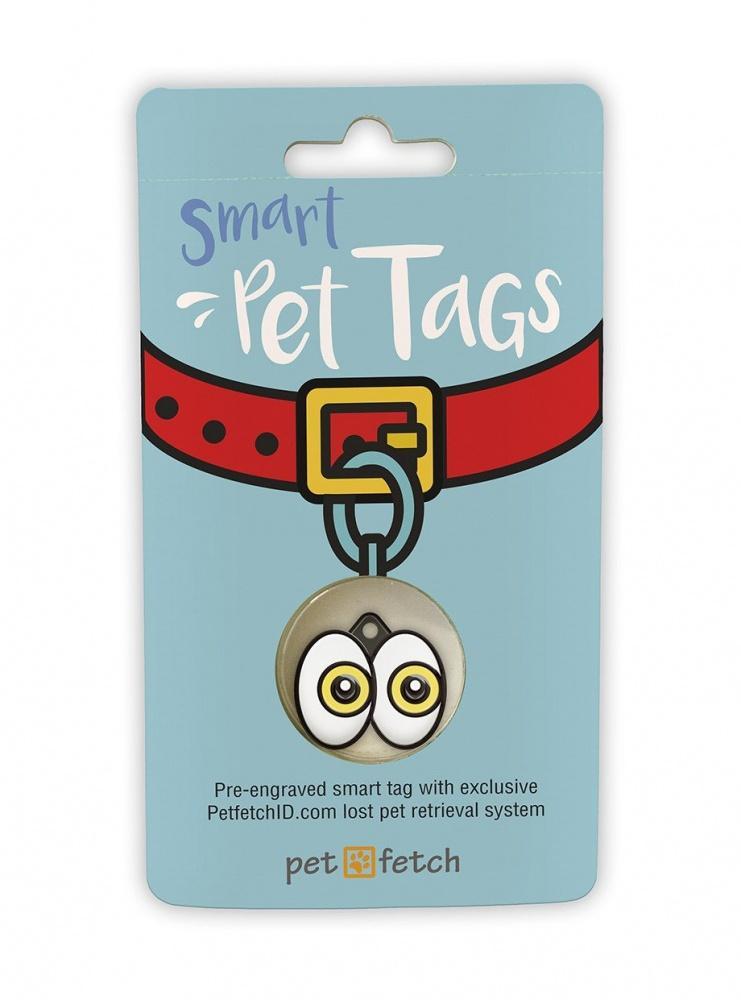 Pet Fetch I See You Emoji Smart Pet Tag