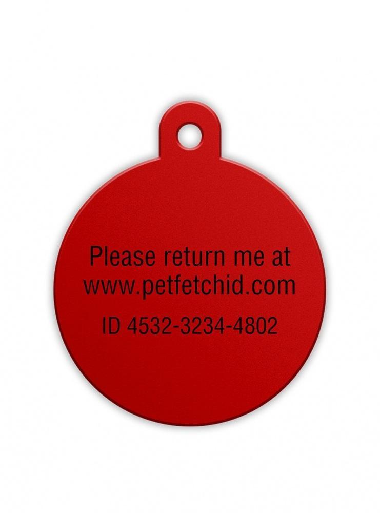 Pet Fetch Keep Calm I'm Lost Smart Pet Tag
