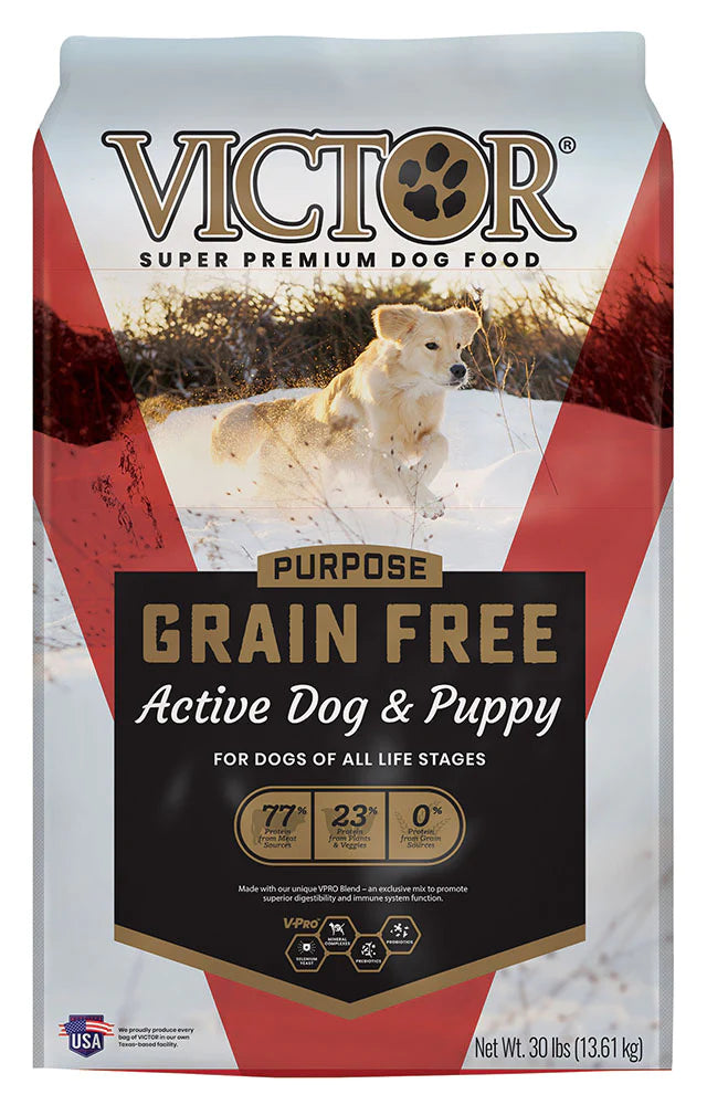 Victor Purpose Grain Free Active Dog & Puppy Dry Dog food