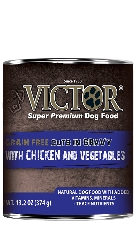 Victor Grain Free Chicken & Vegetable in Gravy Canned Dog Food