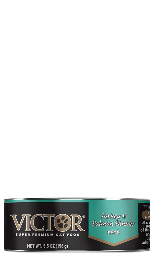 Victor Turkey & Salmon Dinner Pate Canned Cat Food