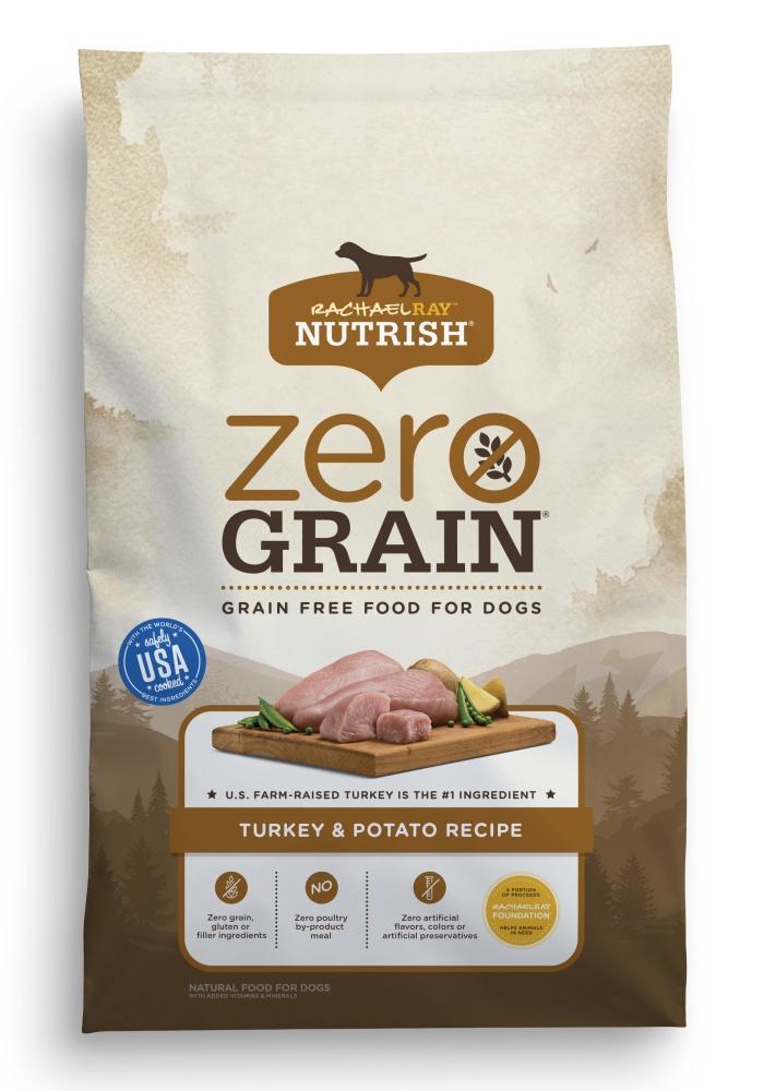 Rachael Ray Nutrish Zero Grain Natural Turkey & Potato Recipe Dry Dog Food