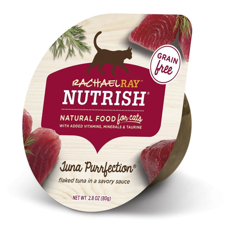 Rachael Ray Nutrish Natural Grain Free Tuna Purrfection Recipe Wet Cat Food