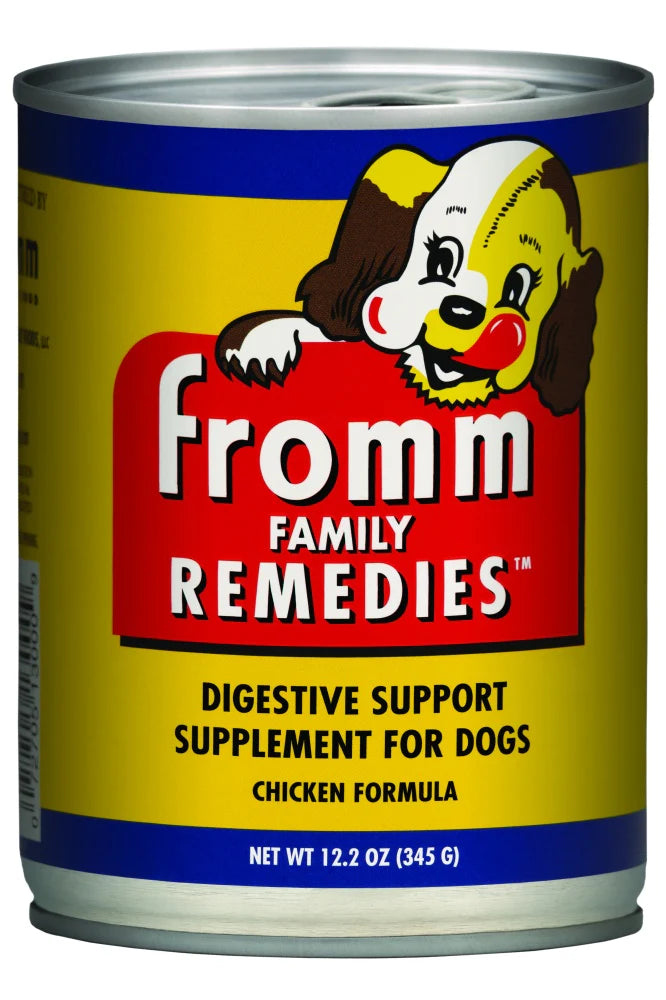 Fromm Family Remedies Chicken Recipe Canned Digestive Support Supplement for Dogs