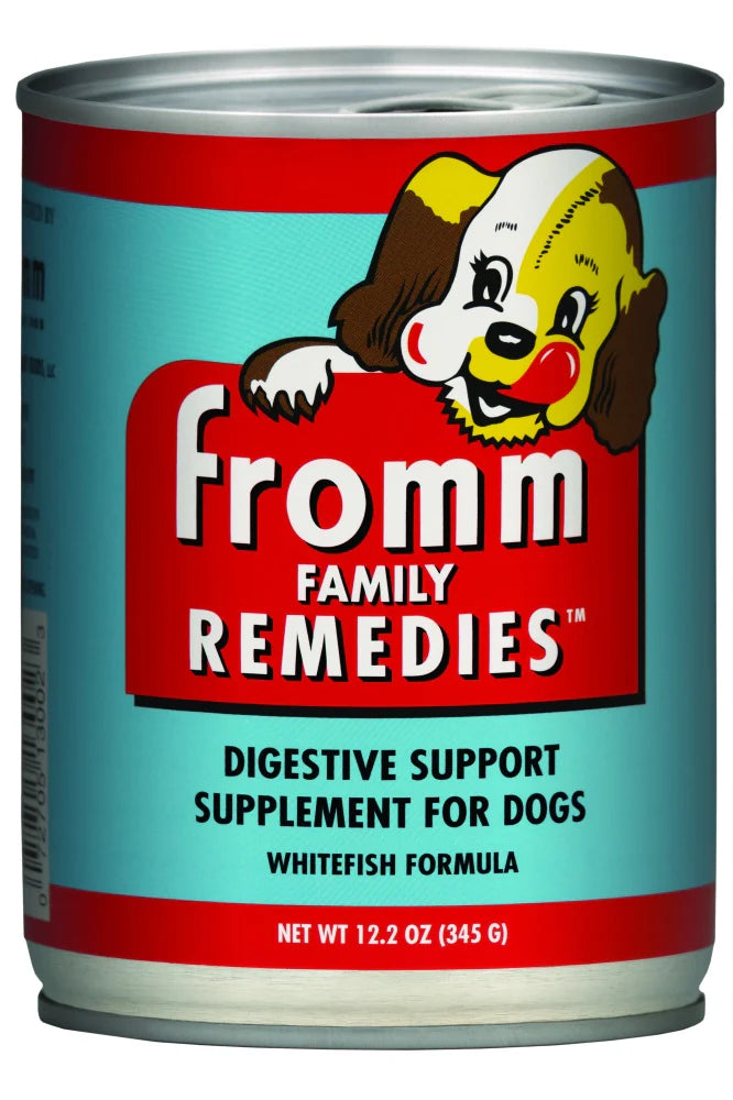 Fromm Family Remedies Whitefish Recipe Canned Digestive Support Supplement for Dogs