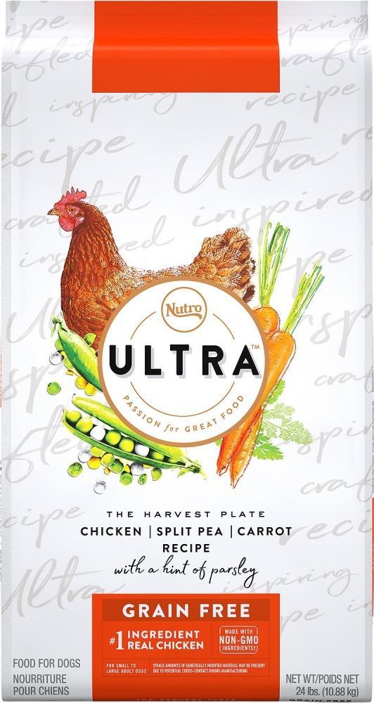 Nutro Ultra Adult Grain Free Chicken, Split Pea, & Carrot Recipe Dry Dog Food