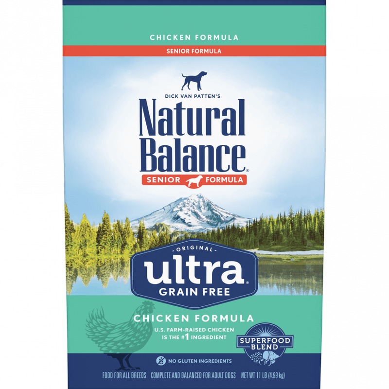 Natural Balance Original Ultra Grain Free Senior Recipe with Chicken Dry Dog Food