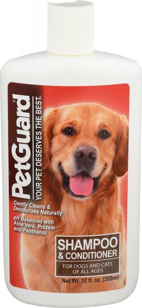 PetGuard Shampoo & Conditioner with Coconut Oil & Essential Oils For Dogs & Cats