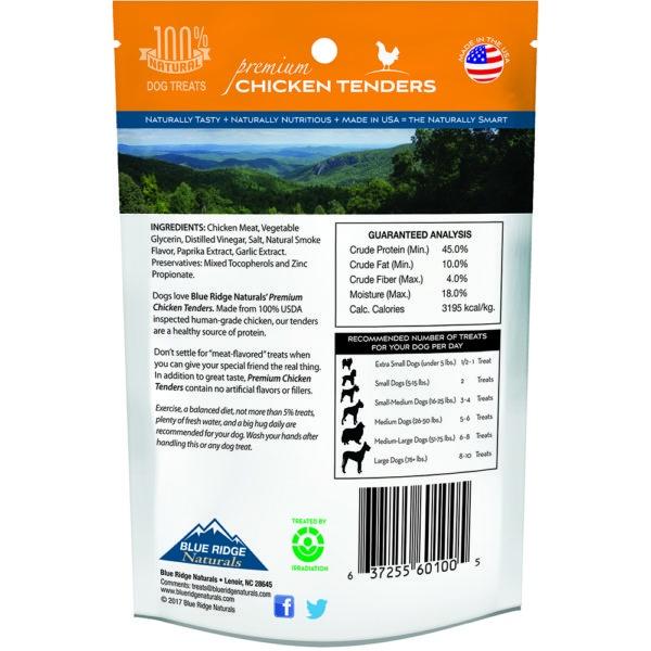 Blue Ridge Naturals Chicken Tenders Dog Treats
