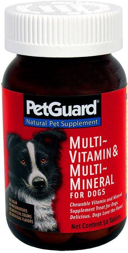 PetGuard Multi-Vitamin Multi-Mineral Supplement for Dogs