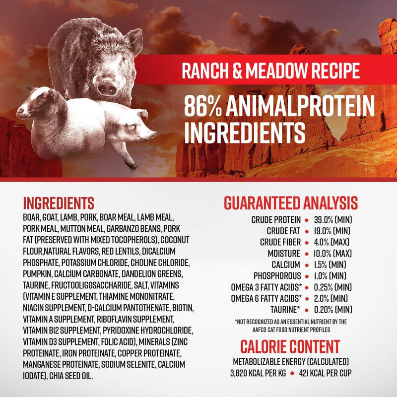 Essence Grain Free Ranch & Meadow Recipe Dry Cat Food