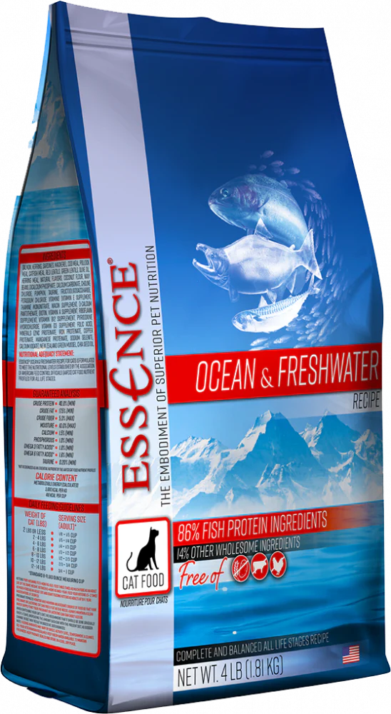 Essence Grain Free Ocean & Freshwater Recipe Dry Cat Food