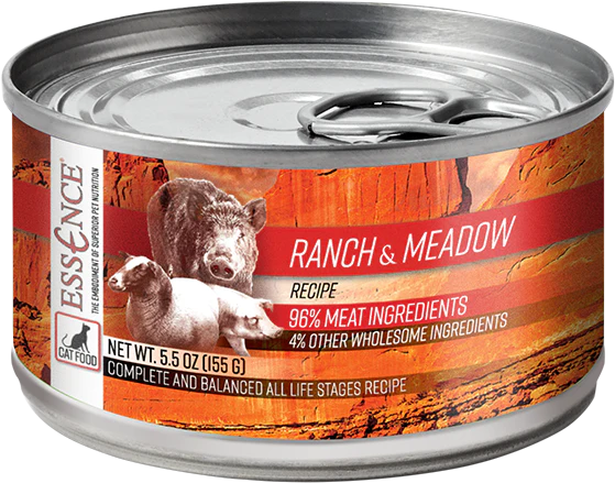 Essence Grain Free Ranch & Meadow Recipe Canned Cat Food