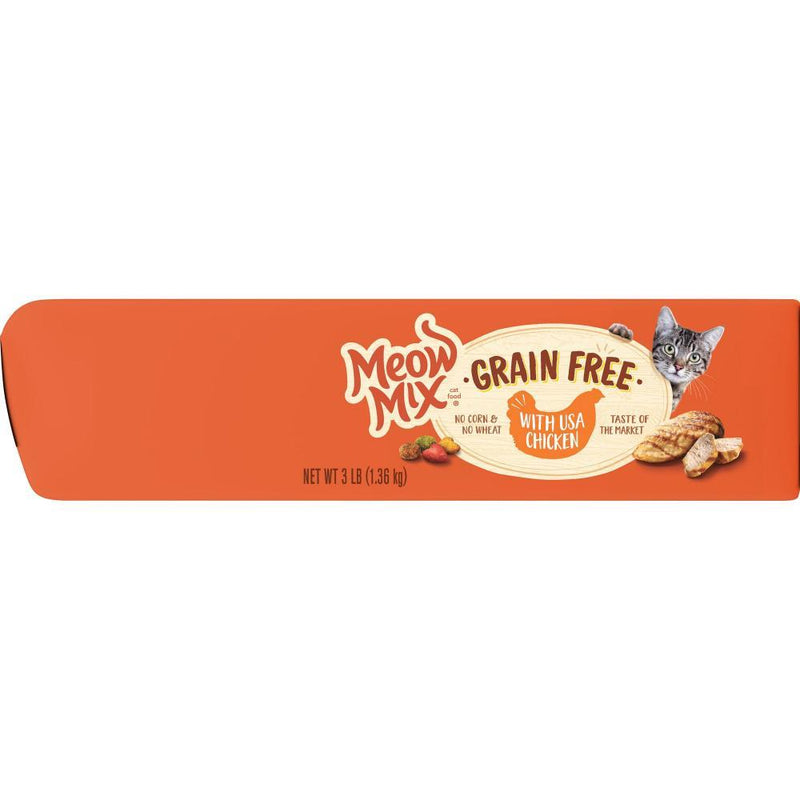 Meow Mix Grain Free USA Chicken Recipe Dry Cat Food