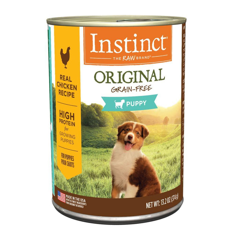 Nature's Variety Instinct Original Puppy Grain Free with Real Chicken Recipe Canned Dog Food