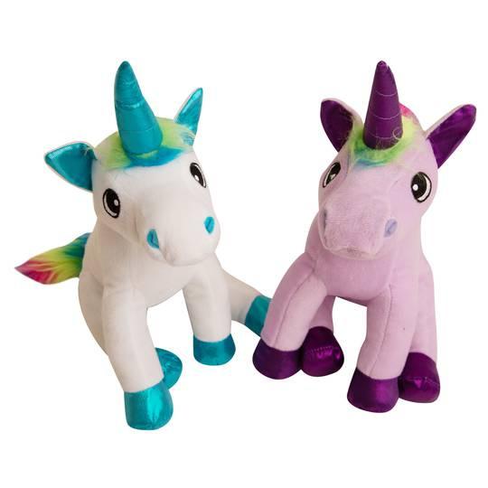 Snugarooz Rainbow the Unicorn Plush Dog Toy