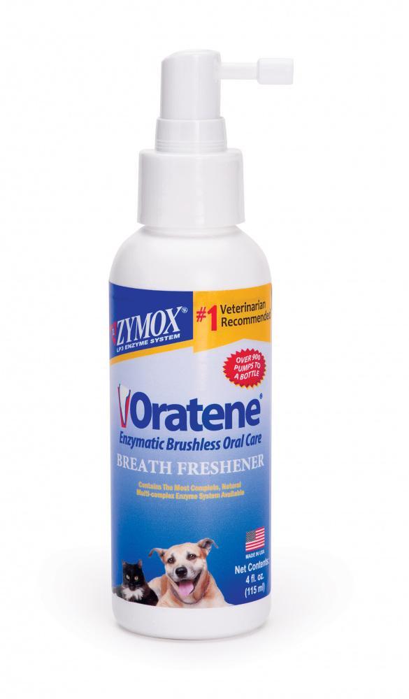 Zymox Oratene Brushless Oral Care Breath Freshener for Cats & Dogs