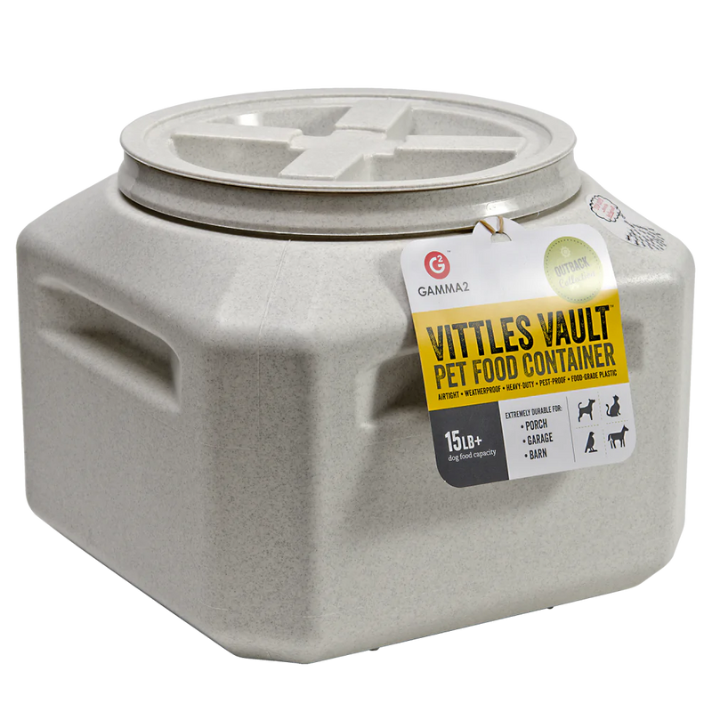 Gamma2 Outback Airtight Vittles Vault Pet Food Storage Container