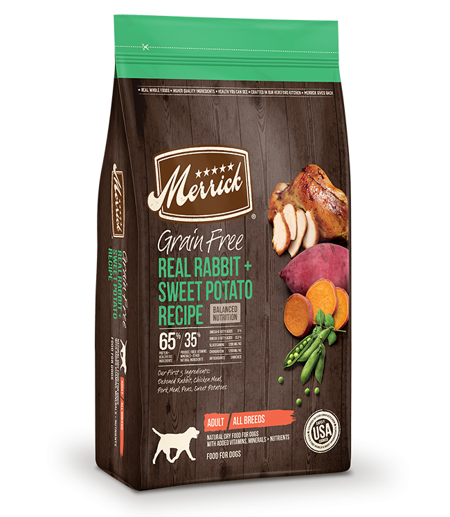 Merrick Grain Free Rabbit & Sweet Potato Recipe Dry Dog Food